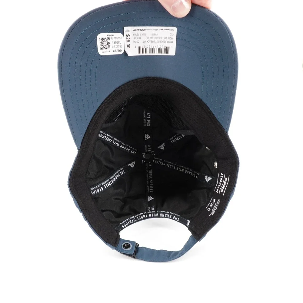 Adidas‎ VMA Relaxed Strapback Hat Arctic Night Blue Nylon AEROREADY 5157051 OSFM